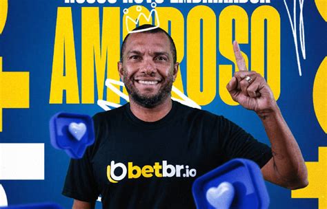 é operado pela empresa better games entertainment|Amoroso é o novo embaixador da BETBR.IO .